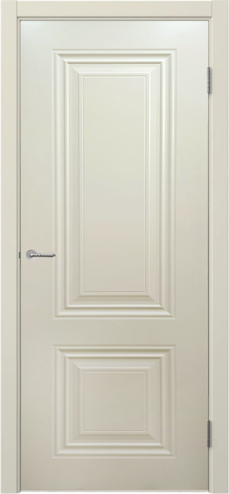 Дверь глухая Стелла 1 бежевая эмаль