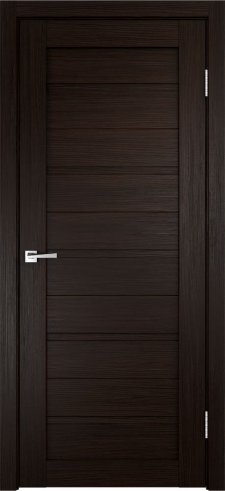 Дверь Экошпон DUPLEX глухая цвет Венге