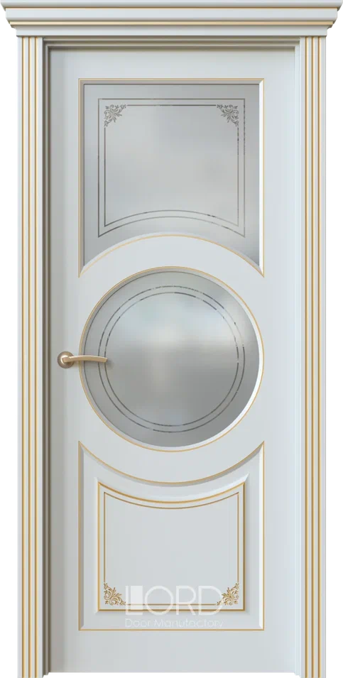 Дверь экошпон Dolce 6.4 ПО стекло с гравировкой