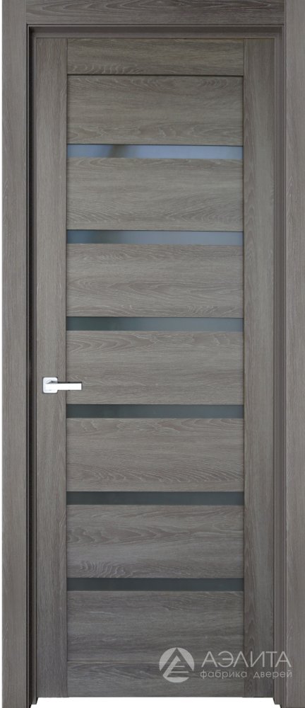 Дверь экошпон 71К с матовым стеклом