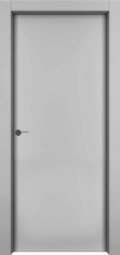 Дверь глухая 1001 серая эмаль
