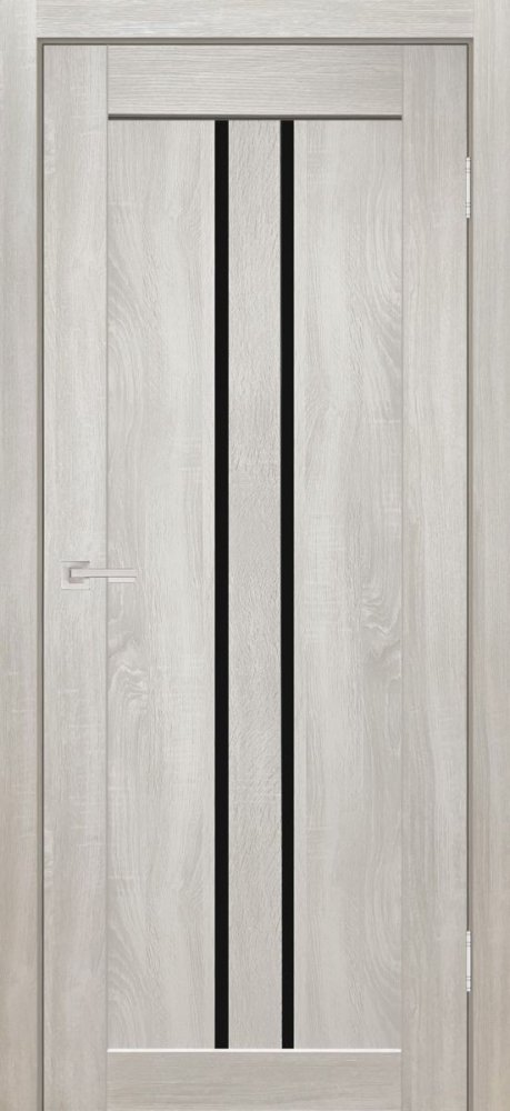 Дверь экошпон Форум Вертикаль сонома белый