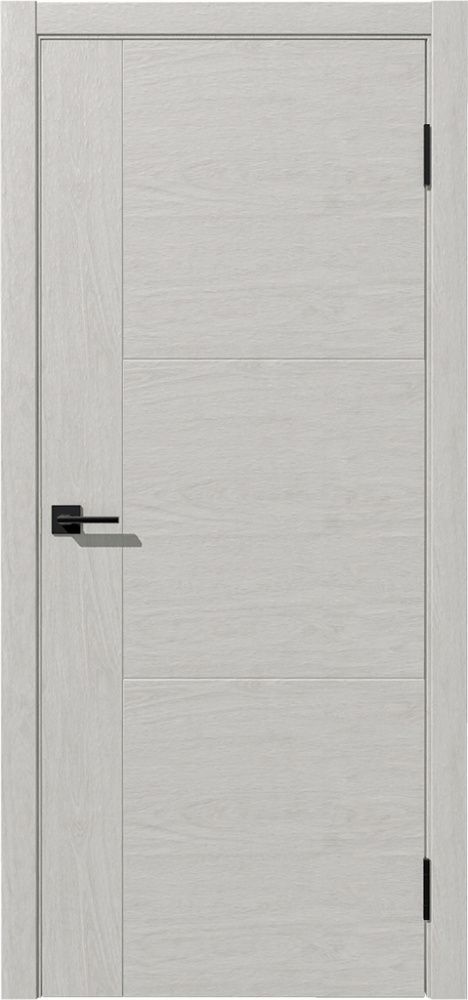 Дверь экошпон Атлант ПГ ясень снежный