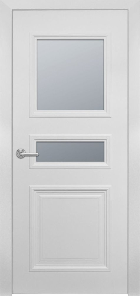 Дверь экошпон Boca 7 ПО с матовым стеклом