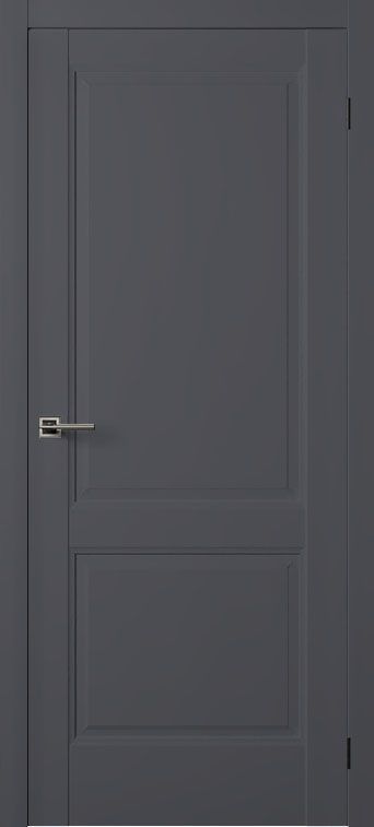 Дверь эмалит Нова 3 ПГ антрацит