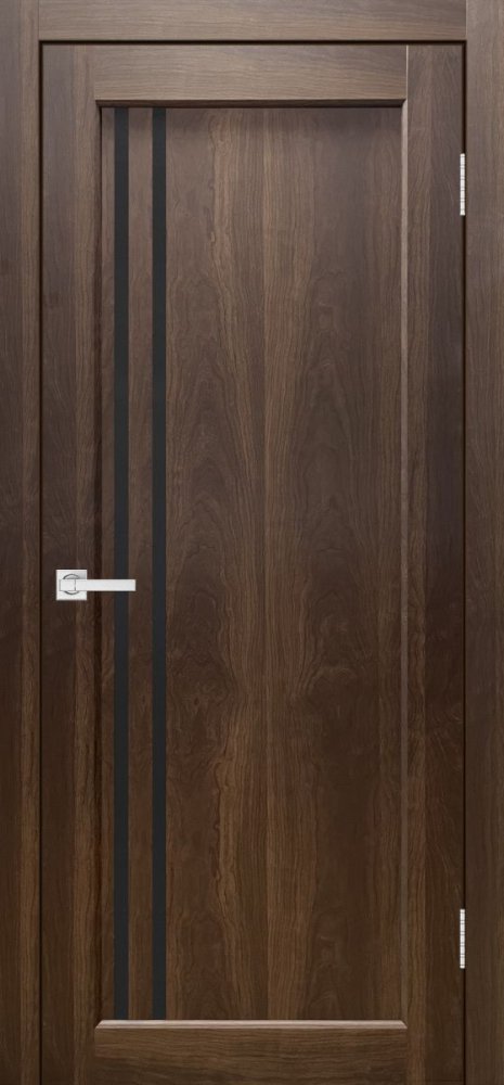 Дверь экошпон Евро 11 орех макадамия
