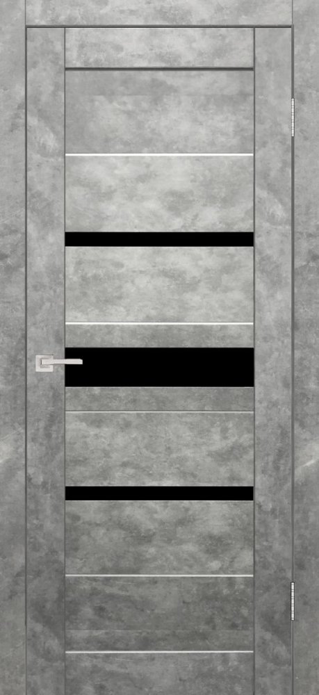 Дверь экошпон Джаз бетон светлый