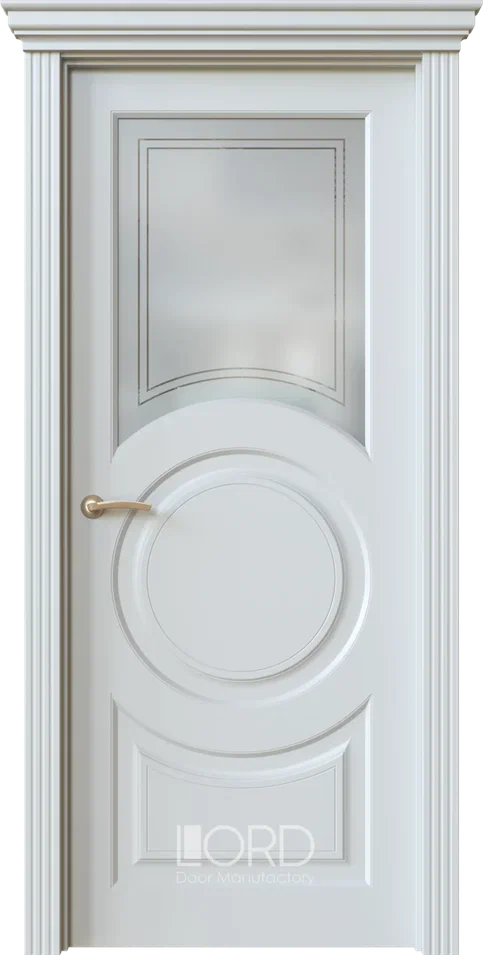 Дверь экошпон Dolce 1.2 ПО стекло с гравировкой