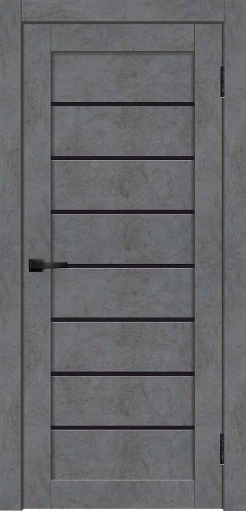 Дверь экошпон X-24 Бетон графит