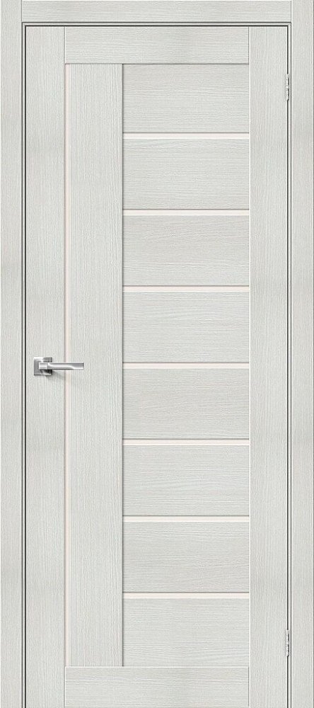 Межкомнатная дверь экошпон Браво-29 200*90 Bianco Veralinga Magic Fog