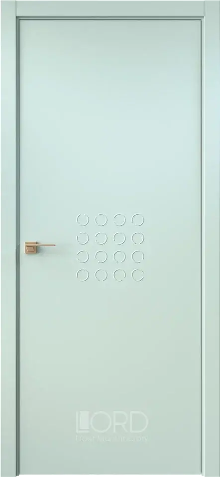 Дверь экошпон Rilievo 2 ПГ глухая