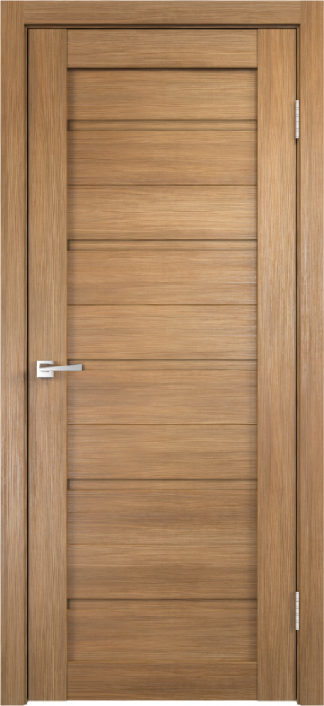 Дверное полотно Экошпон DUPLEX глухое цвет Дуб золотой