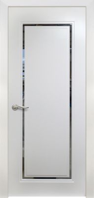 Дверь экошпон Grace 1 с матовым стеклом