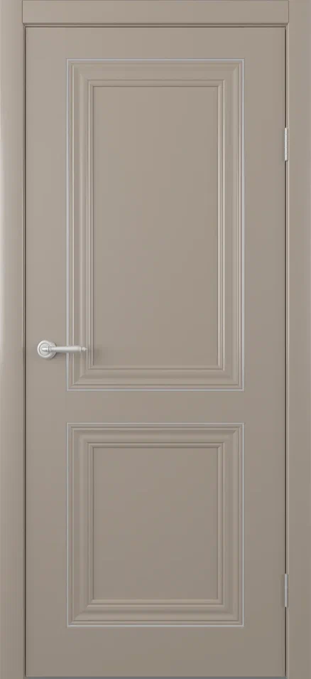 Дверь эмалит Прадо ПГ винил серый