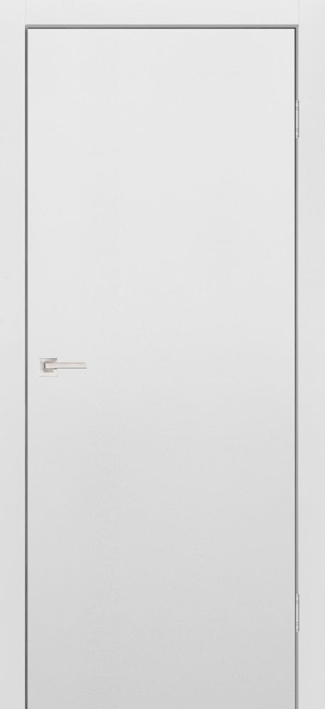 Дверь глухая Уно белая эмаль