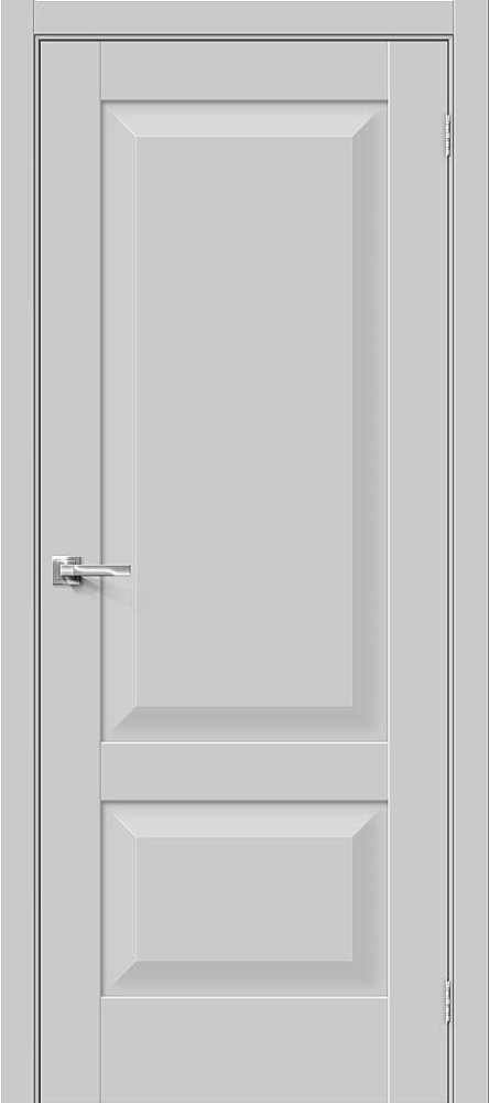 Дверь эмалит Прима-22 ПЭТ Grey Silk