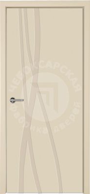 Дверь экошпон Лайн глухая