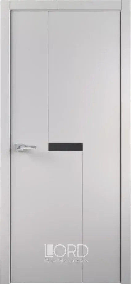 Дверь экошпон Figura 3 Intarsio лакобель черный