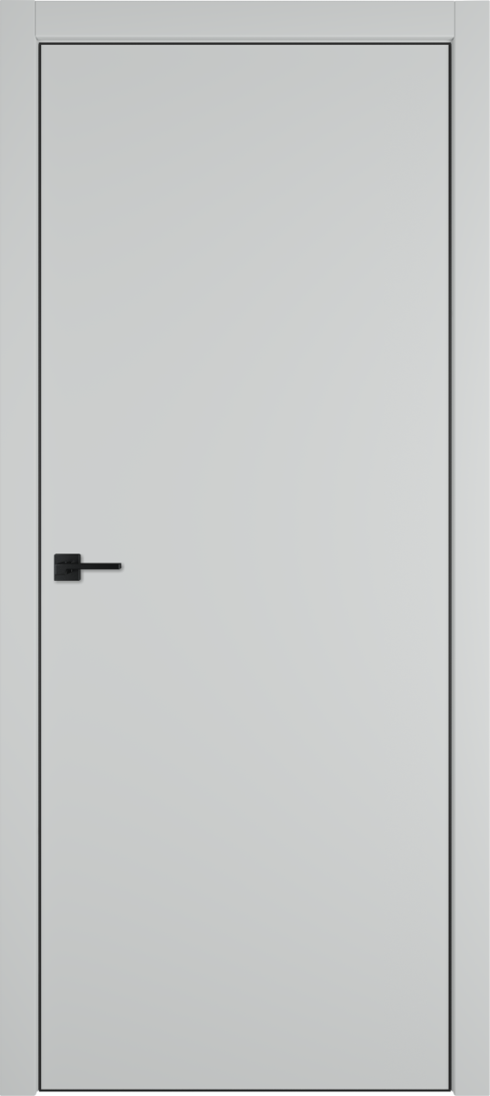 Дверь эмалекс Urban Z steel черная кромка