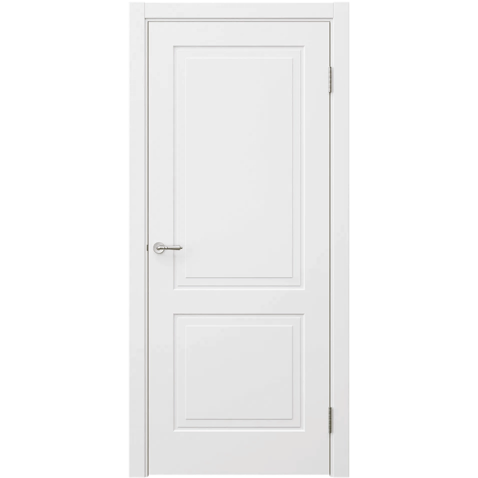 Дверь глухая Сван 7 белая эмаль