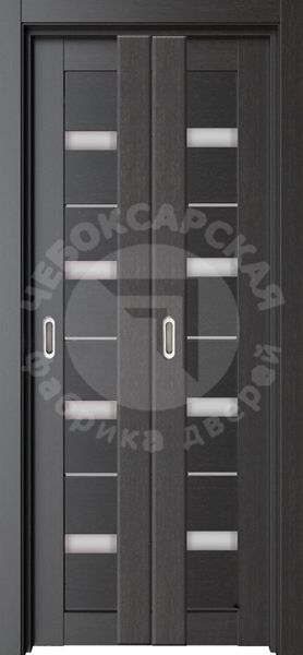 Дверь экошпон Компакт 352 со стеклом