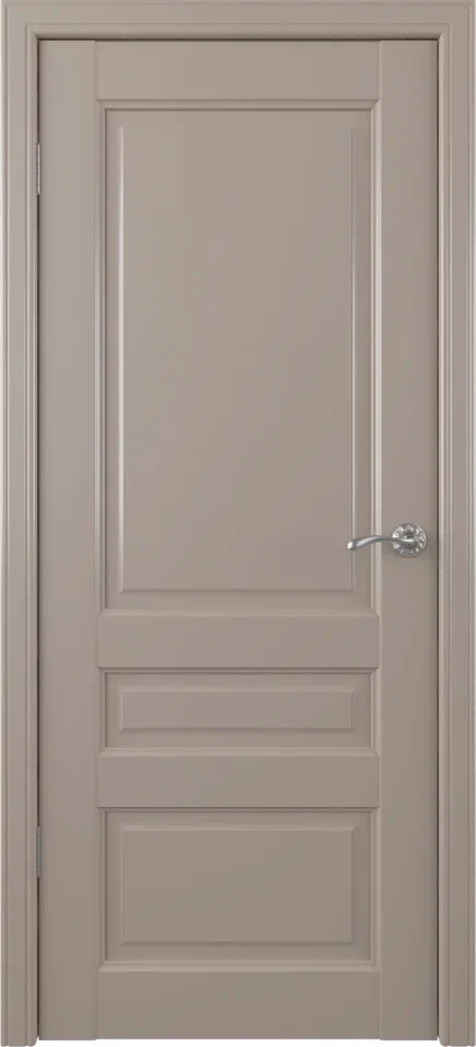 Дверь эмалит Эрмитаж-2 ПГ винил серый