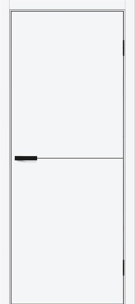 Дверь эмалит Браво-0.21 П ПЭТ White Silk