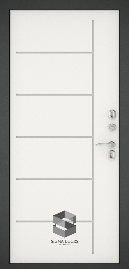 Уличная входная дверь Sigma Termo 7024
