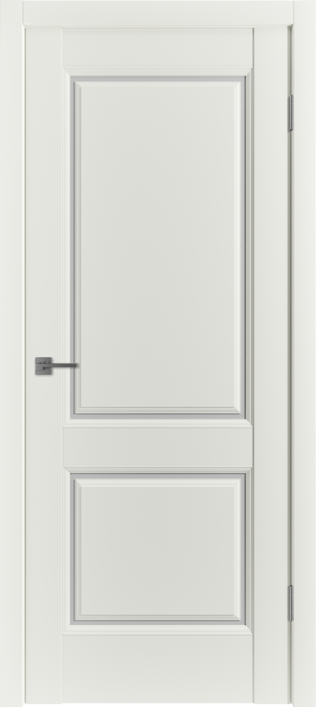 Дверь эмалекс E2 Fly mid white стекло White Cloud