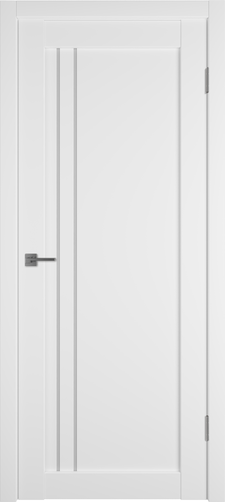 Дверь эмалекс E33 ДО ice стекло White Cloud