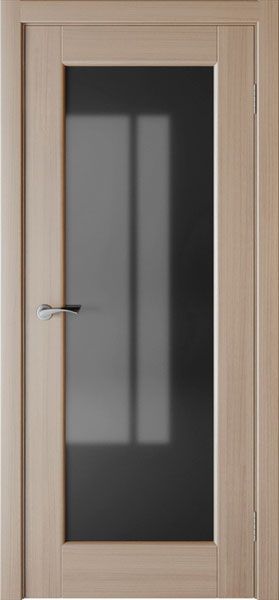 Дверь экошпон Люкс 2 черный трпилекс