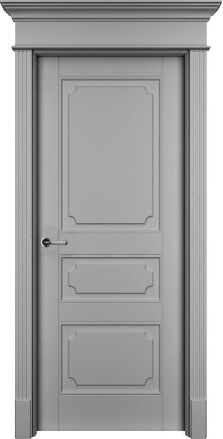 Дверь глухая Риан-3 ПГ серая эмаль