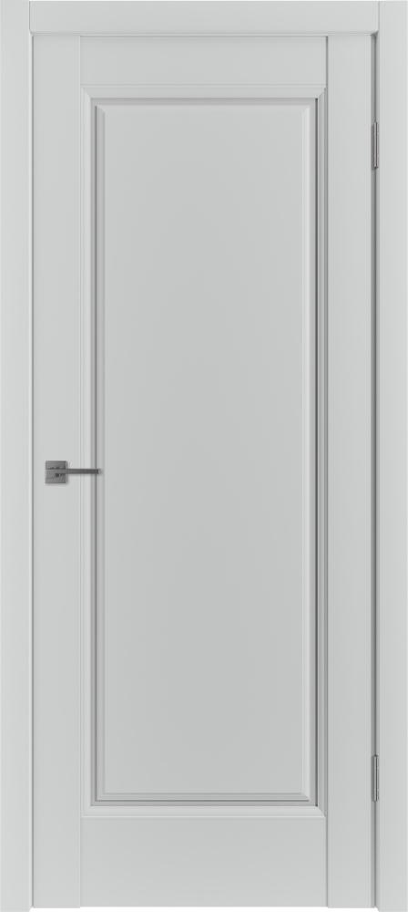 Дверь эмалекс E1 Fly steel стекло White Cloud