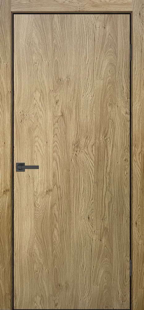 Дверь экошпон Эковуд 0 дуб светлый