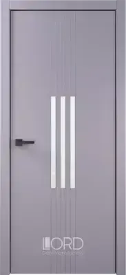 Дверь экошпон Tocco 3 стекло лакобель черный