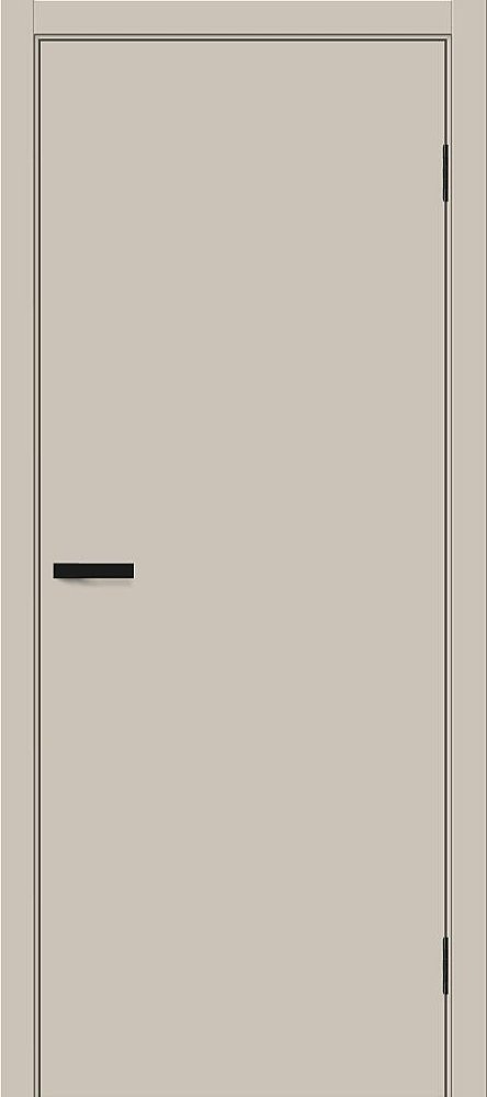 Дверь эмалит Браво-0.П ПЭТ Cream Silk