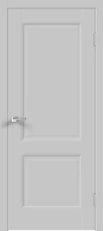 Дверное полотно Экошпон ALTO 5 2P цвет Светло-серый Эмалит