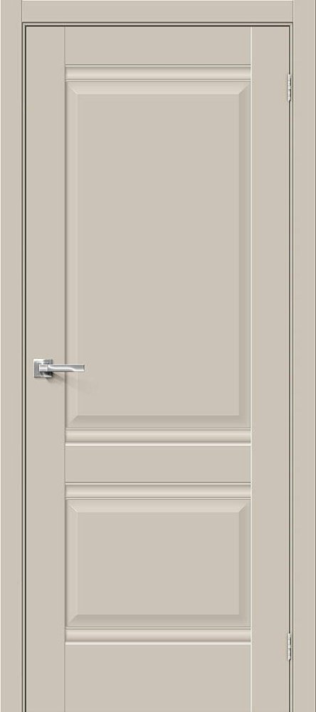 Дверь эмалит Прима-2 ПЭТ Cream Silk