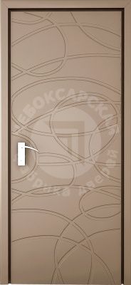 Дверь экошпон Пента глухая