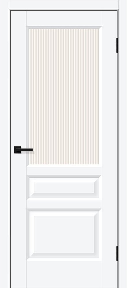 Дверь эмалит Неоклассик-35 ПЭТ White Silk