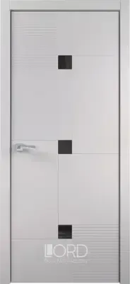 Дверь экошпон Figura 8 Intarsio лакобель бежевый