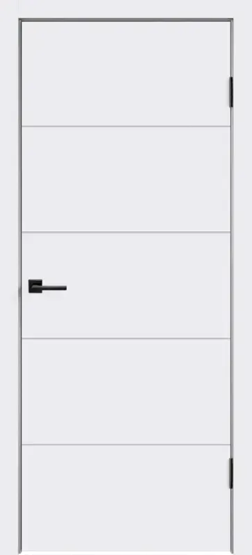 Дверное полотно Эмаль SCANDI F цвет Белый