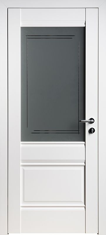 Дверь экошпон 2U белый матовый