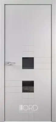 Дверь экошпон Figura 9 Intarsio лакобель бежевый