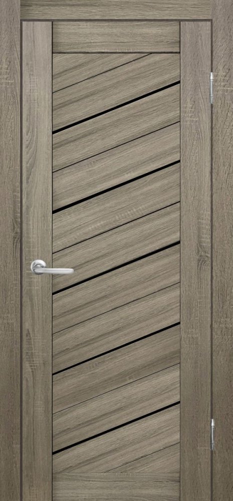 Дверь экошпон Форум Диагональ грей сонома