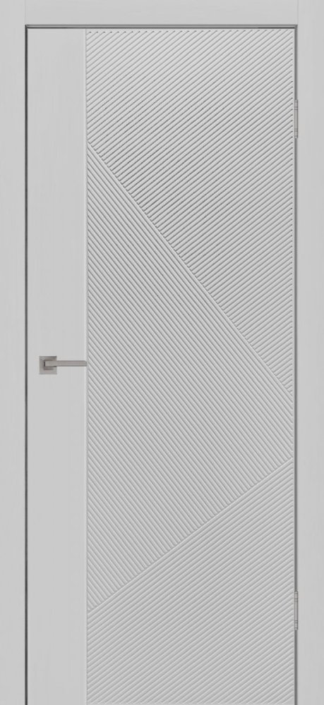 Дверь глухая Графика 8 смоки грей