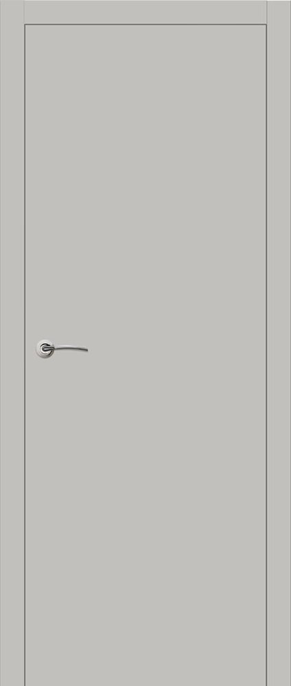 Дверь глухая Uno серая эмаль