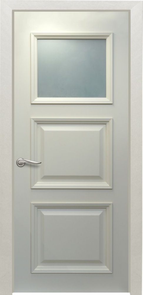 Дверь экошпон Perfect 160 ПО с матовым стеклом