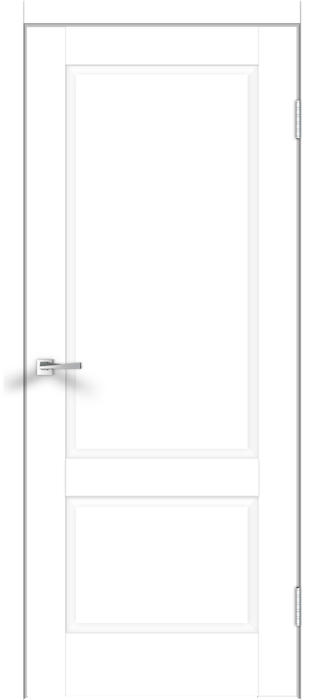 Дверное полотно Экошпон ALTO 11 2P цвет Белый Эмалит