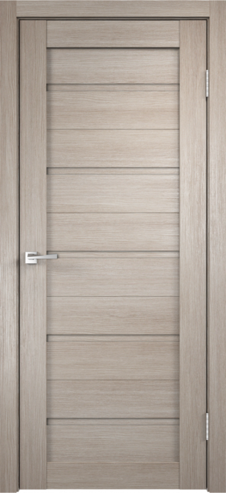 Дверное полотно Экошпон DUPLEX глухое цвет Капучино